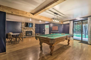 Poconos Hideaway with Game Room and Beach Access!